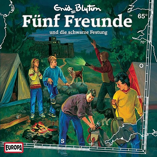 Fünf Freunde - 65 - Folge 65: Fünf Freunde und die schwarze Festung, Gabriele Hartmann, Enid Blyton