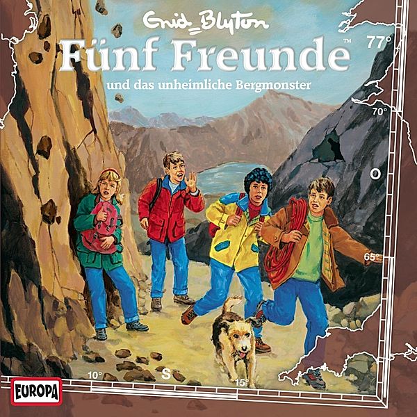 Fünf Freunde - 77 - Folge 77: Fünf Freunde und das unheimliche Bergmonster, Gabriele Hartmann, Enid Blyton