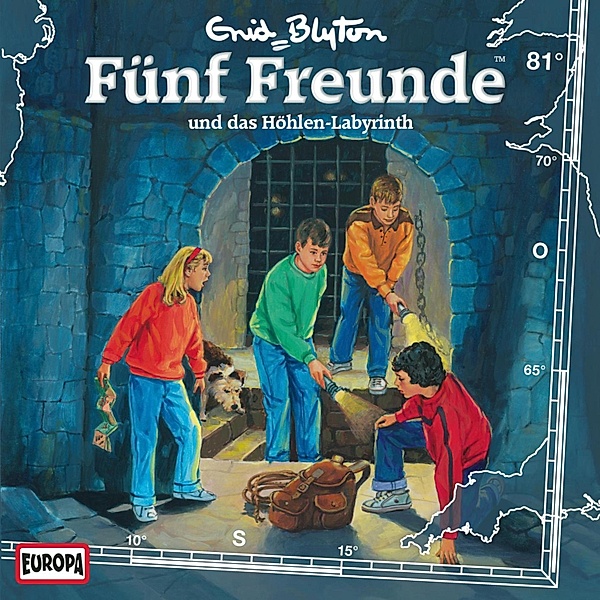 Fünf Freunde - 81 - Folge 81: Fünf Freunde und das Höhlen-Labyrinth, Gabriele Hartmann, Enid Blyton