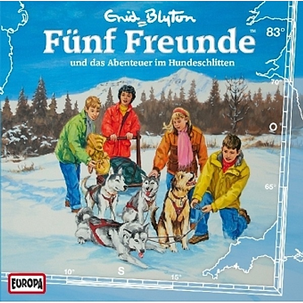 Fünf Freunde - 83 - Fünf Freunde und das Abenteuer im Hundeschlitten, Enid Blyton