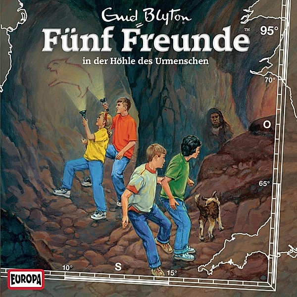 Fünf Freunde - 95 - Folge 95: Fünf Freunde in der Höhle des Urmenschen, Katrin McClean, Enid Blyton