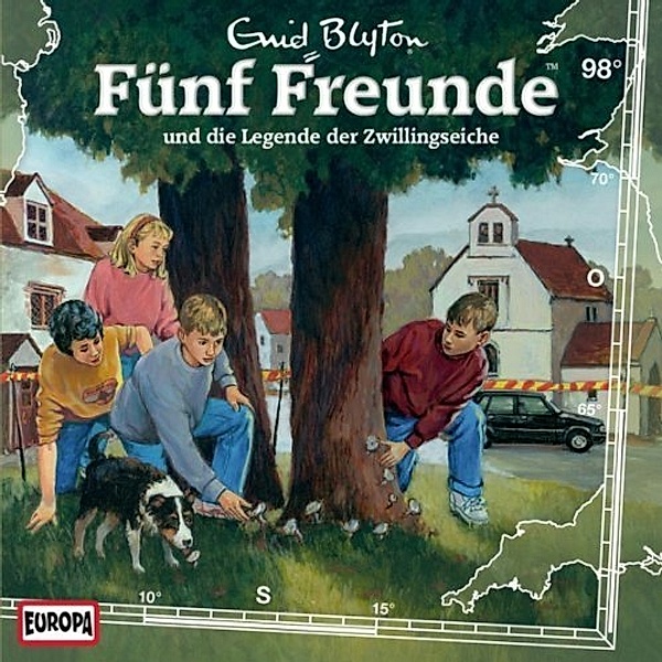Fünf Freunde - 98 - Fünf Freunde und die Legende der Zwillingseiche, Enid Blyton