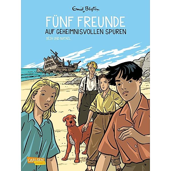 Fünf Freunde auf geheimnisvollen Spuren / Fünf Freunde Comic Bd.3, Enid Blyton, Nataël