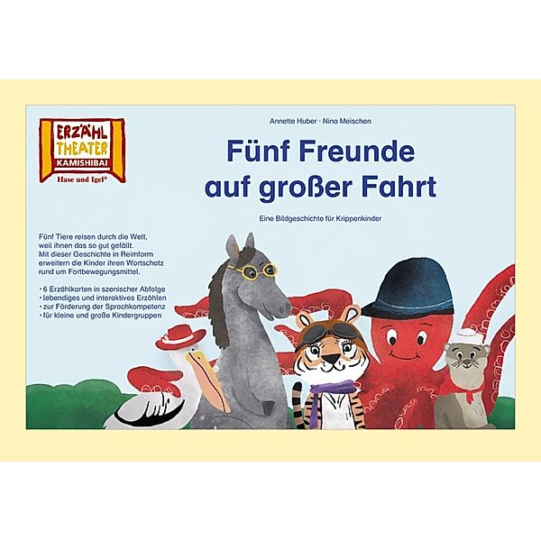 Fünf Freunde auf großer Fahrt / Kamishibai Bildkarten, Annette Huber, Nina Meischen