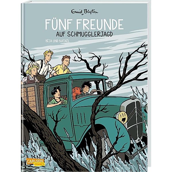 Fünf Freunde auf Schmugglerjagd / Fünf Freunde Comic Bd.4, Enid Blyton, Nataël