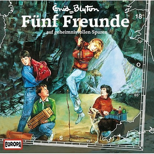 Fünf Freunde Band 18: Fünf Freunde auf geheimnisvollen Spuren (1 Audio-CD), Enid Blyton
