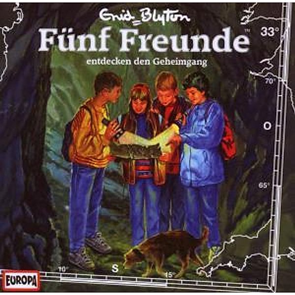 Fünf Freunde Band 33: Fünf Freunde entdecken den Geheimgang (1 Audio-CD), Enid Blyton