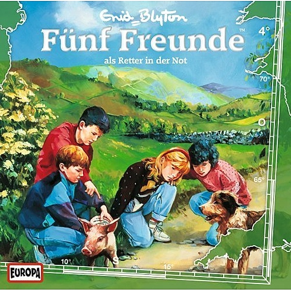 Fünf Freunde Band 4: Fünf Freunde als Retter in der Not (1 Audio-CD), Enid Blyton