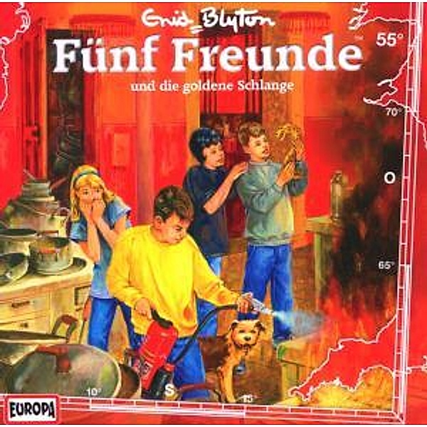 Fünf Freunde Band 55: Fünf Freunde und die goldene Schlange (1 Audio-CD), Enid Blyton