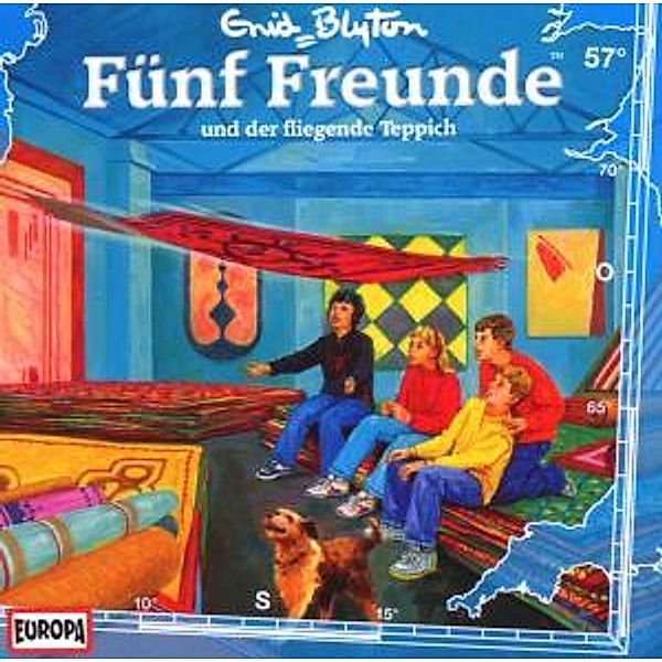 Fünf Freunde Band 57: Fünf Freunde und der fliegende Teppich (1 Audio-CD), Enid Blyton