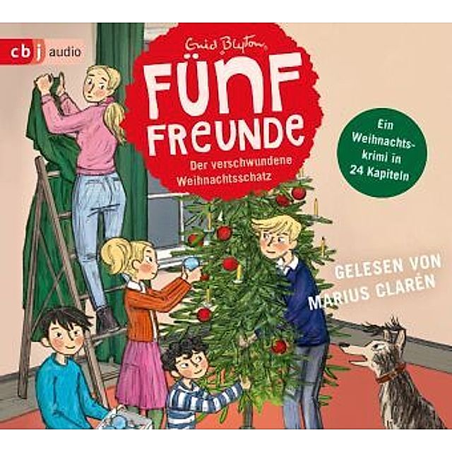 Fünf Freunde - Der verschwundene Weihnachtsschatz, 3 Audio-CD Hörbuch