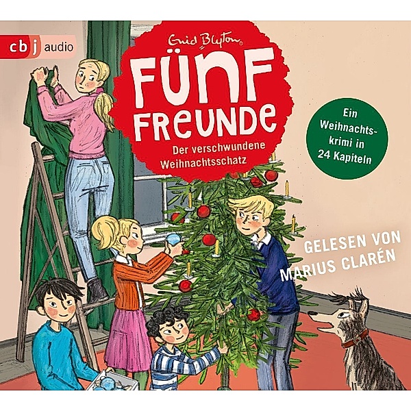 Fünf Freunde - Der verschwundene Weihnachtsschatz,3 Audio-CD, Enid Blyton
