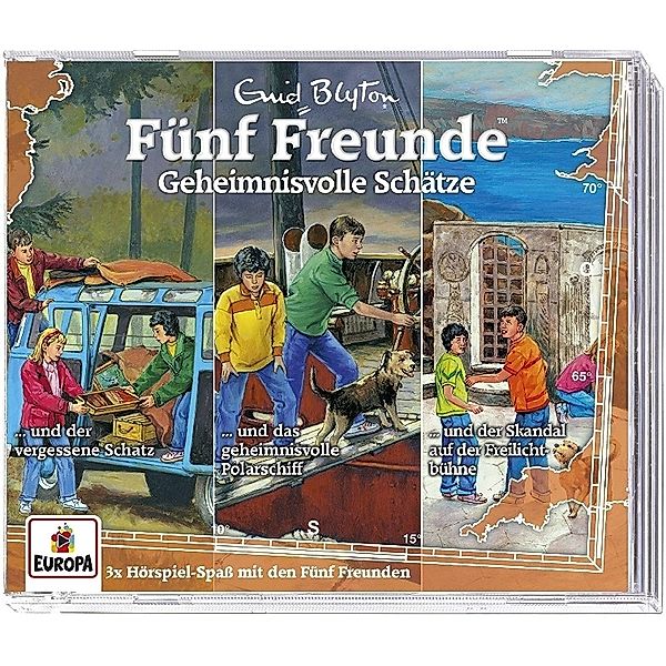 Fünf Freunde - Die 31. Box - Geheimnisvolle Schätze, Enid Blyton