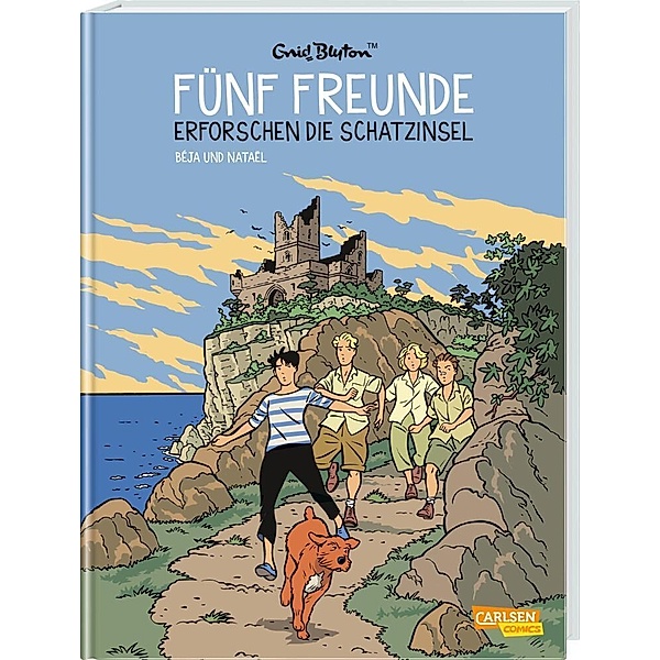 Fünf Freunde erforschen die Schatzinsel / Fünf Freunde Comic Bd.1, Enid Blyton, Nataël