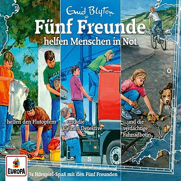 Fünf Freunde helfen Menschen in Not (3CD-Box) (Folgen 115, 129, 146), Enid Blyton