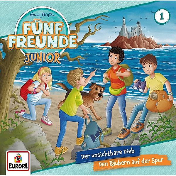 Fünf Freunde Junior - Der unsichtbare Dieb / Den Räubern auf der Spur (Folge 1), Enid Blyton