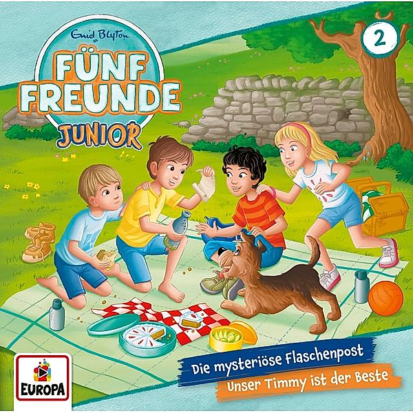 Fünf Freunde Junior - Die mysteriöse Flaschenpost / Unser Timmy ist der Beste (Folge 2), Enid Blyton