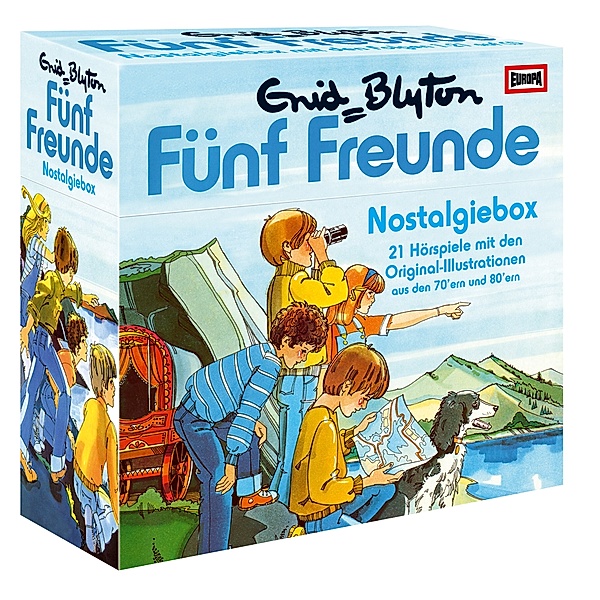 Fünf Freunde - Nostalgiebox, Enid Blyton