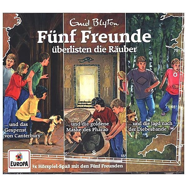 Fünf Freunde überlisten die Räuber (3CD-Box, Folgen 88, 102, 104) (Folge 29), Enid Blyton