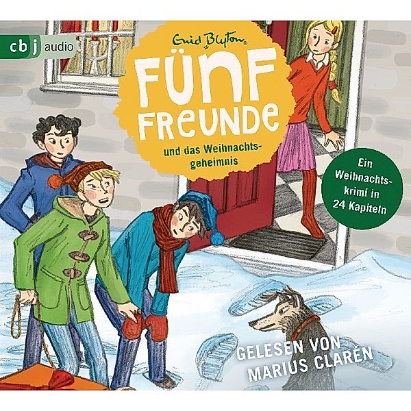 Fünf Freunde und das Weihnachtsgeheimnis,2 Audio-CD, Enid Blyton