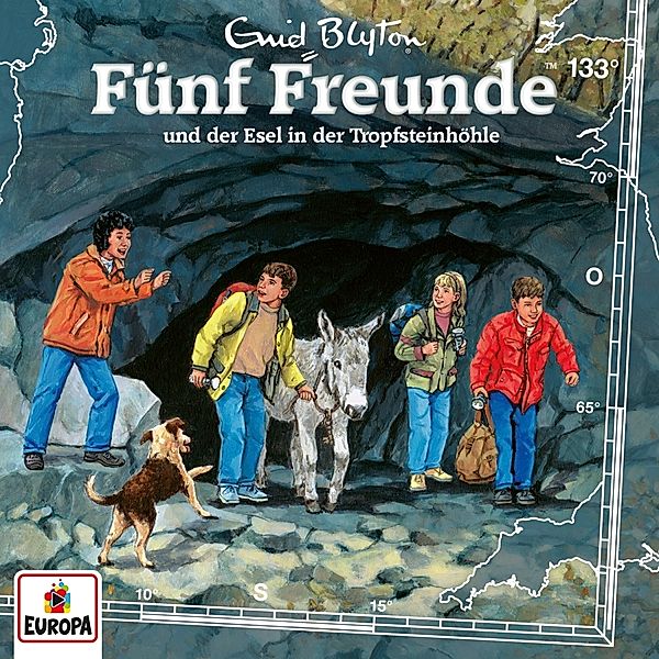Fünf Freunde und der Esel in der Tropfsteinhöhle (Folge 133), Enid Blyton