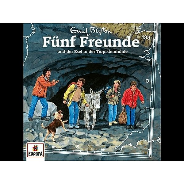 Fünf Freunde und der Esel in der Tropfsteinhöhle (Folge 133), Enid Blyton