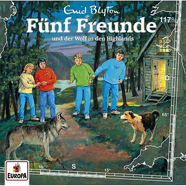 Fünf Freunde und der Wolf in den Highlands,1 Audio-CD, Enid Blyton