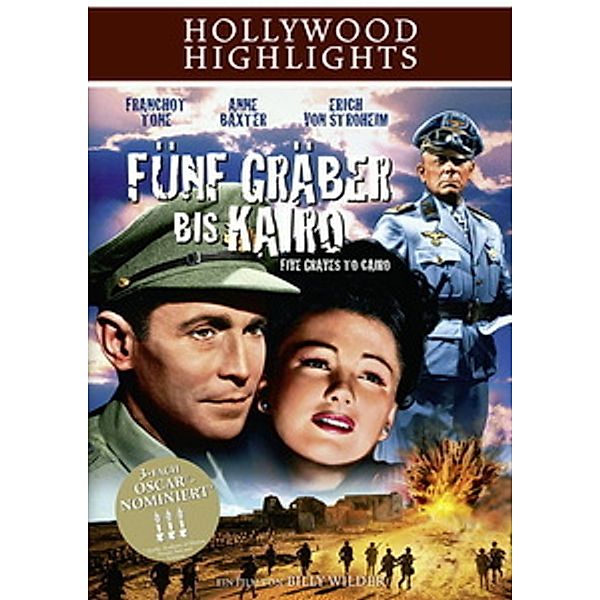 Fünf Gräber bis Kairo, Lajos Biró, Charles Brackett, Billy Wilder