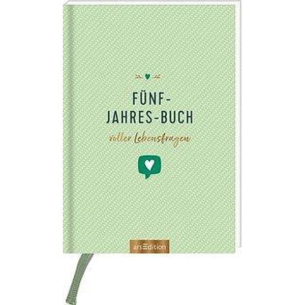 Fünf-Jahres-Buch voller Lebensfragen