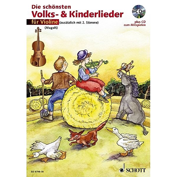 Für 1-2 Violinen, m. Audio-CD