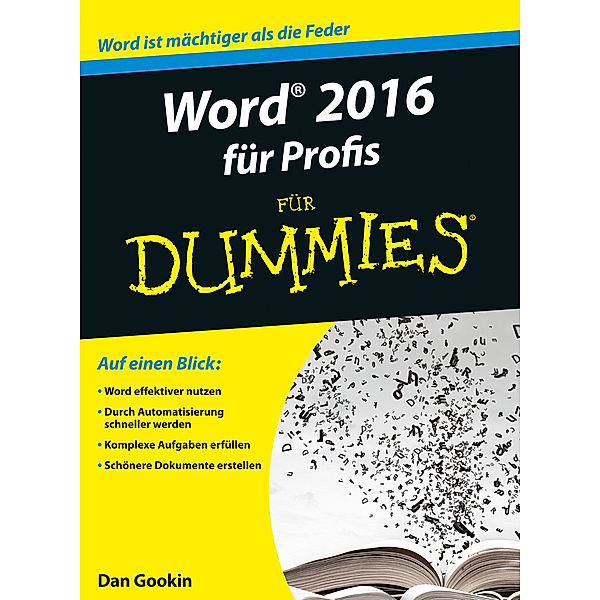 ...für Dummies / Word 2016 für Profis für Dummies, Dan Gookin