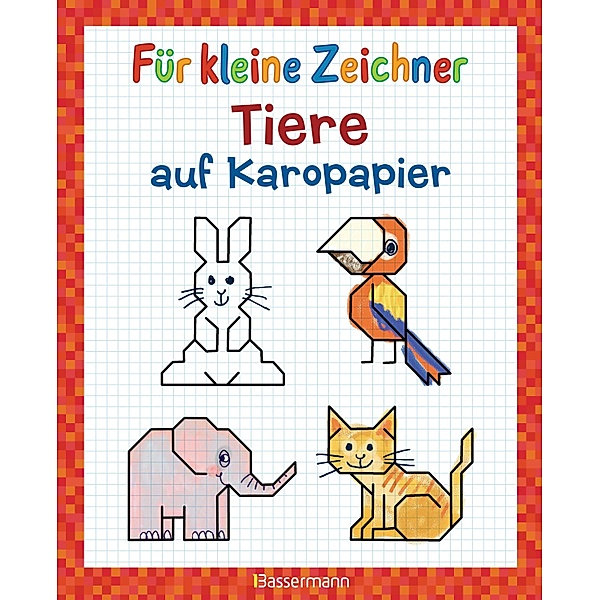 Für kleine Zeichner - Tiere auf Karopapier, Norbert Pautner