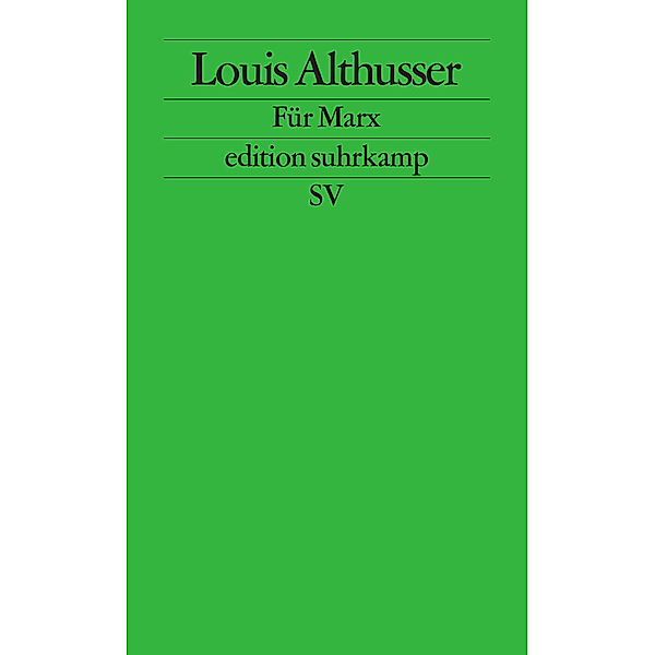 Für Marx, Louis Althusser