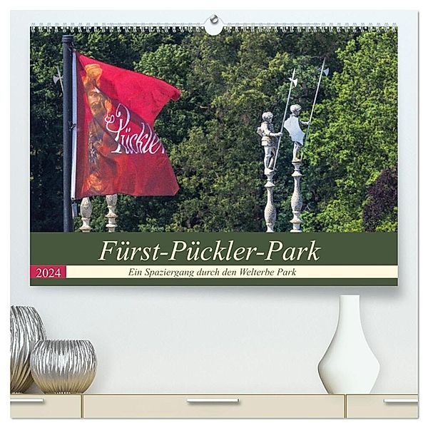 Fürst Pückler Park (hochwertiger Premium Wandkalender 2024 DIN A2 quer), Kunstdruck in Hochglanz, ReDi Fotografie