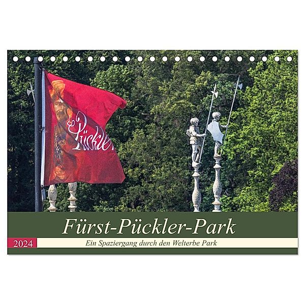 Fürst Pückler Park (Tischkalender 2024 DIN A5 quer), CALVENDO Monatskalender, ReDi Fotografie