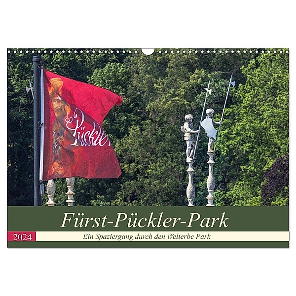 Fürst Pückler Park (Wandkalender 2024 DIN A3 quer), CALVENDO Monatskalender, ReDi Fotografie