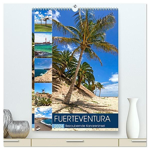 FUERTEVENTURA Bezaubernde Kanareninsel (hochwertiger Premium Wandkalender 2024 DIN A2 hoch), Kunstdruck in Hochglanz, Andrea Dreegmeyer