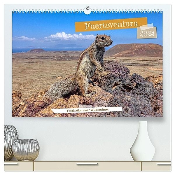 Fuerteventura - Faszination einer Wüsteninsel (hochwertiger Premium Wandkalender 2024 DIN A2 quer), Kunstdruck in Hochglanz, Peter Balan