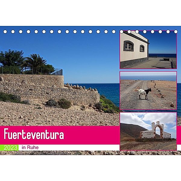 Fuerteventura in Ruhe (Tischkalender 2023 DIN A5 quer), Heike D. Grieswald