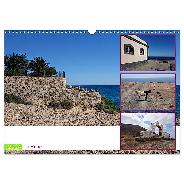 Fuerteventura in Ruhe (Wandkalender 2024 DIN A3 quer), CALVENDO Monatskalender, Heike D. Grieswald