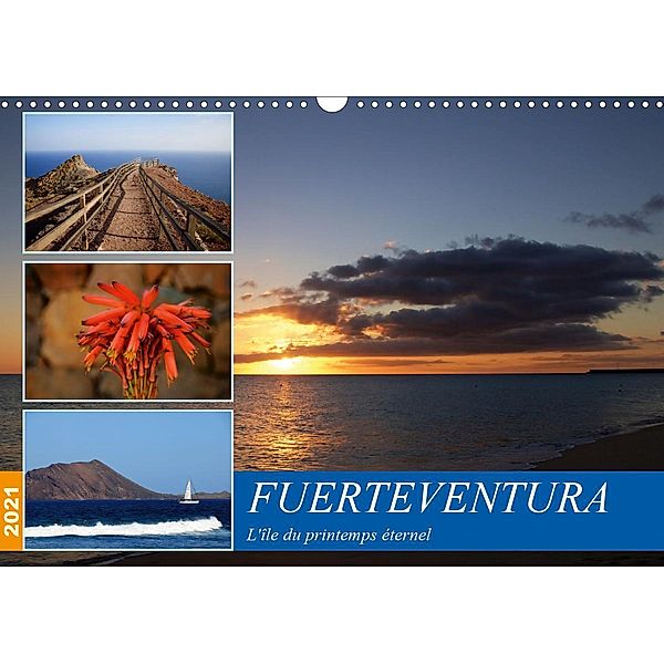 Fuerteventura, l'île du printemps éternel (Calendrier mural 2021 DIN A3 horizontal), Card-Photo