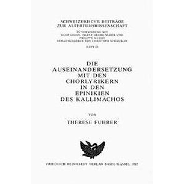 Fuhrer, T: Auseinandersetzung mit den Chorlyrikern in den Ep, Therese Fuhrer