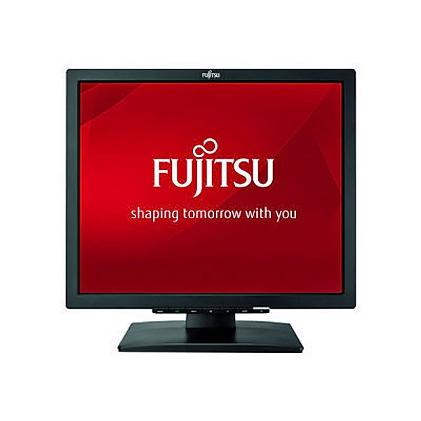 FUJITSU DISPLAY E19-7 LED EU Kabel E-Line 48,3cm 19Zoll wide Display WVA Panel LED Backlight DVI VGA Neigefuss matt schwarz