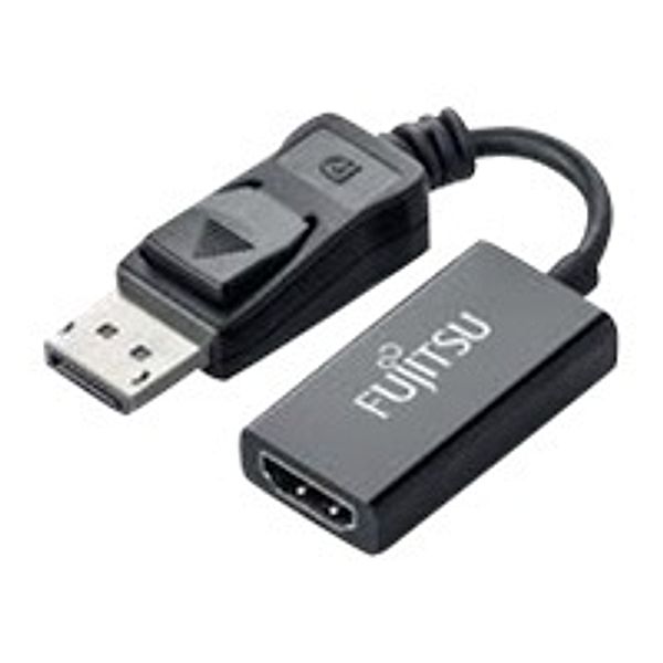 FUJITSU DP1.2 to HDMI2.0 Adapter Dieser Graphik-Adapter unterstützt DisplayPort 1.2, sowie HDMI 2.0 und ist damit 4k fähig