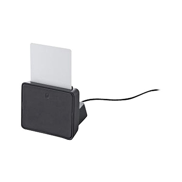 FUJITSU SCR Cloud 2700 R Smartcard Leser USB mit ISO 7816 single packed schwarz USB Kabel
