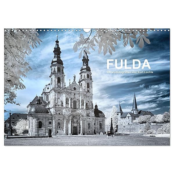 Fulda - Infrarotfotografien von Kurt Lochte (Wandkalender 2025 DIN A3 quer), CALVENDO Monatskalender, Calvendo, Kurt Lochte