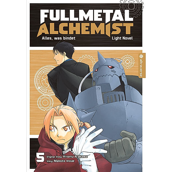 Fullmetal Alchemist Light Novel 05, Makoto Inoue, Hiromu Arakawa