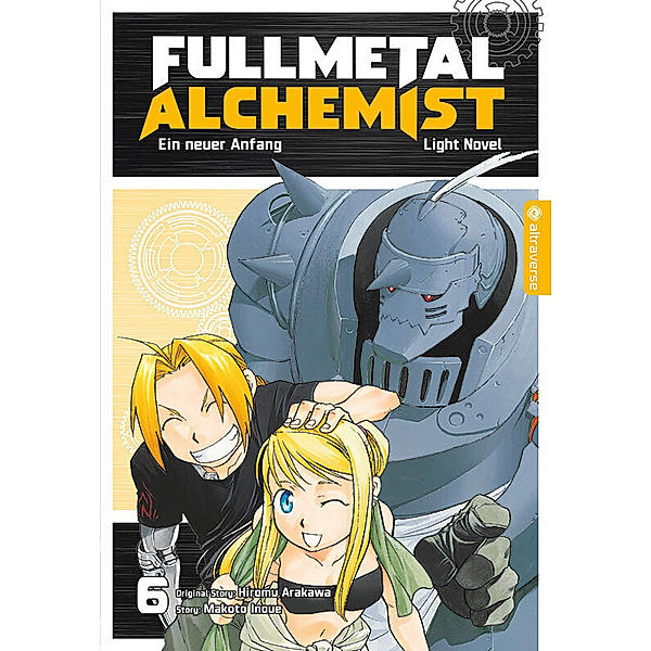 Fullmetal Alchemist Light Novel 06, Makoto Inoue, Hiromu Arakawa
