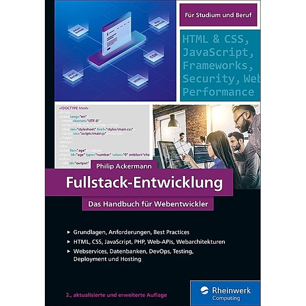 Fullstack-Entwicklung / Rheinwerk Computing, Philip Ackermann