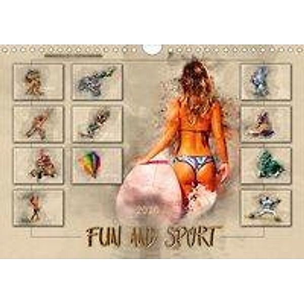 Fun and Sport (Wandkalender 2020 DIN A4 quer), Peter Roder